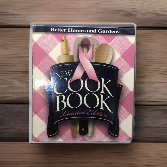 Better Homes and Gardens Cookbook Pink Ribbon Breast Cancer Limited Edition Book - Picture 1 of 10